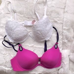 2 Victoria Secret Bras!! 34C
